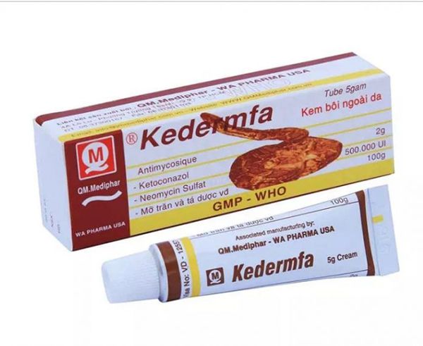 Thuốc Kedermfa Cream trị bệnh mốc gà