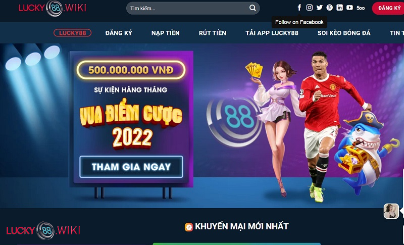 Nhà cái Lucky88 uy tín trên thị trường châu Á và Việt Nam 